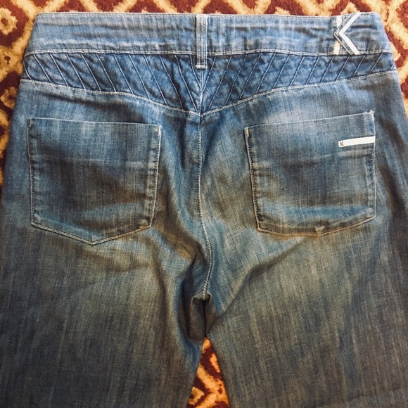 Wide leg indigo blue denim - Picture 1 of 7